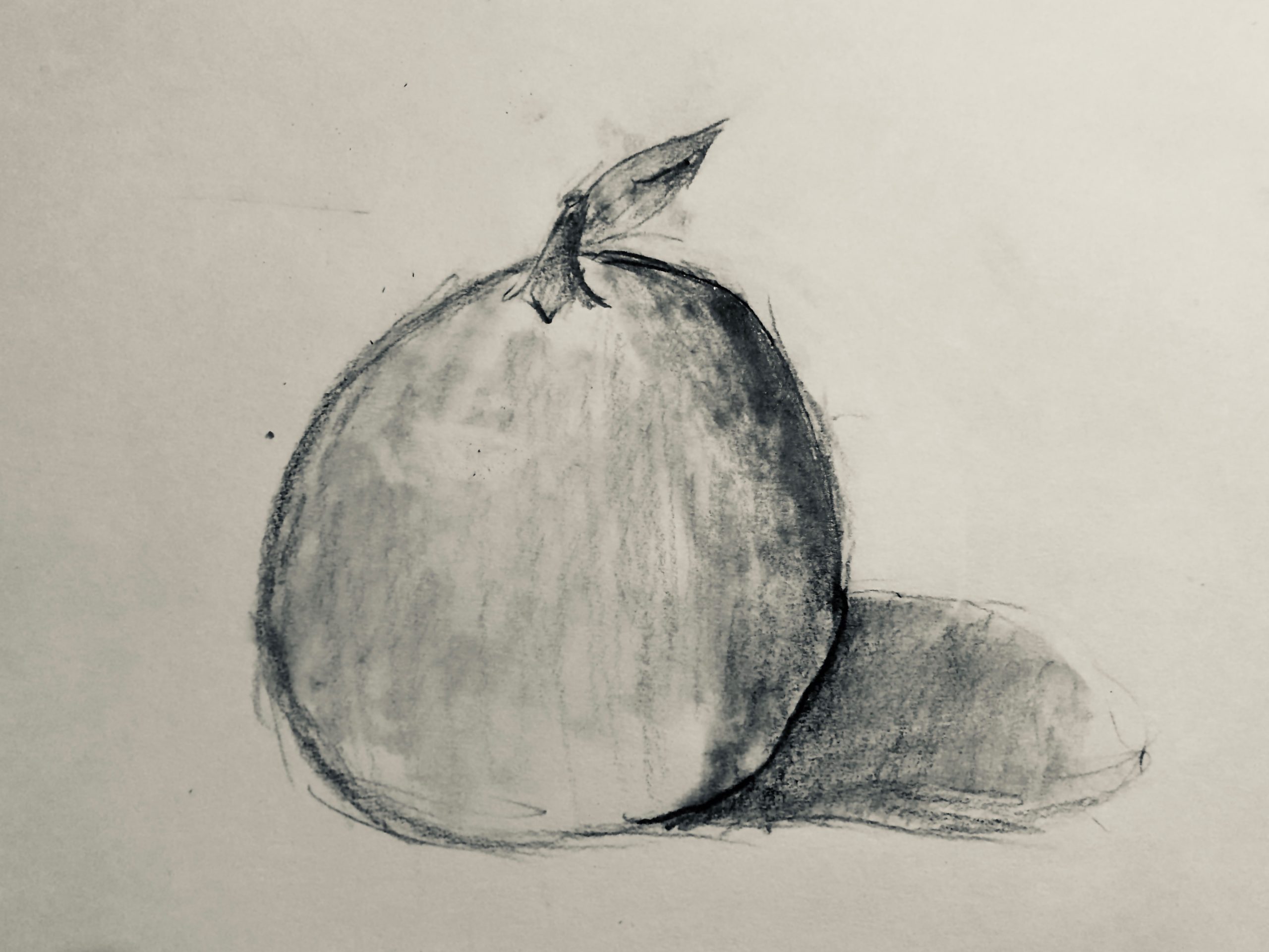 Apple with Shadow